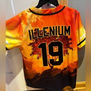 Illenium 2019 Patched Ascend Tour Red Rocks Baseball Jersey